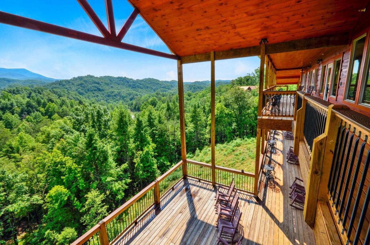 Gatlinburg Mansion Cabin Pittman Center Exterior foto