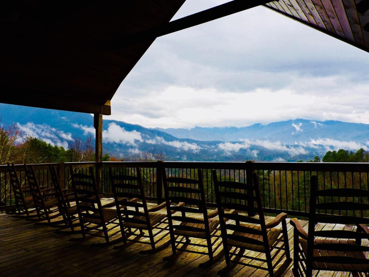 Gatlinburg Mansion Cabin Pittman Center Exterior foto