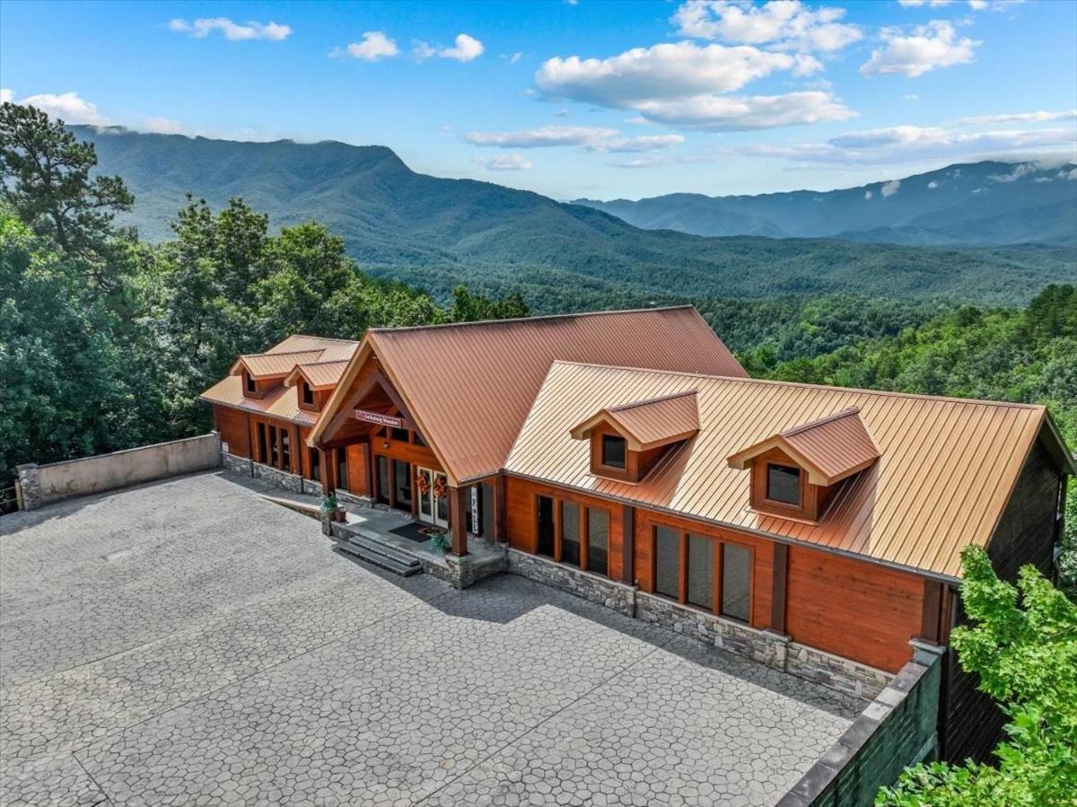 Gatlinburg Mansion Cabin Pittman Center Exterior foto