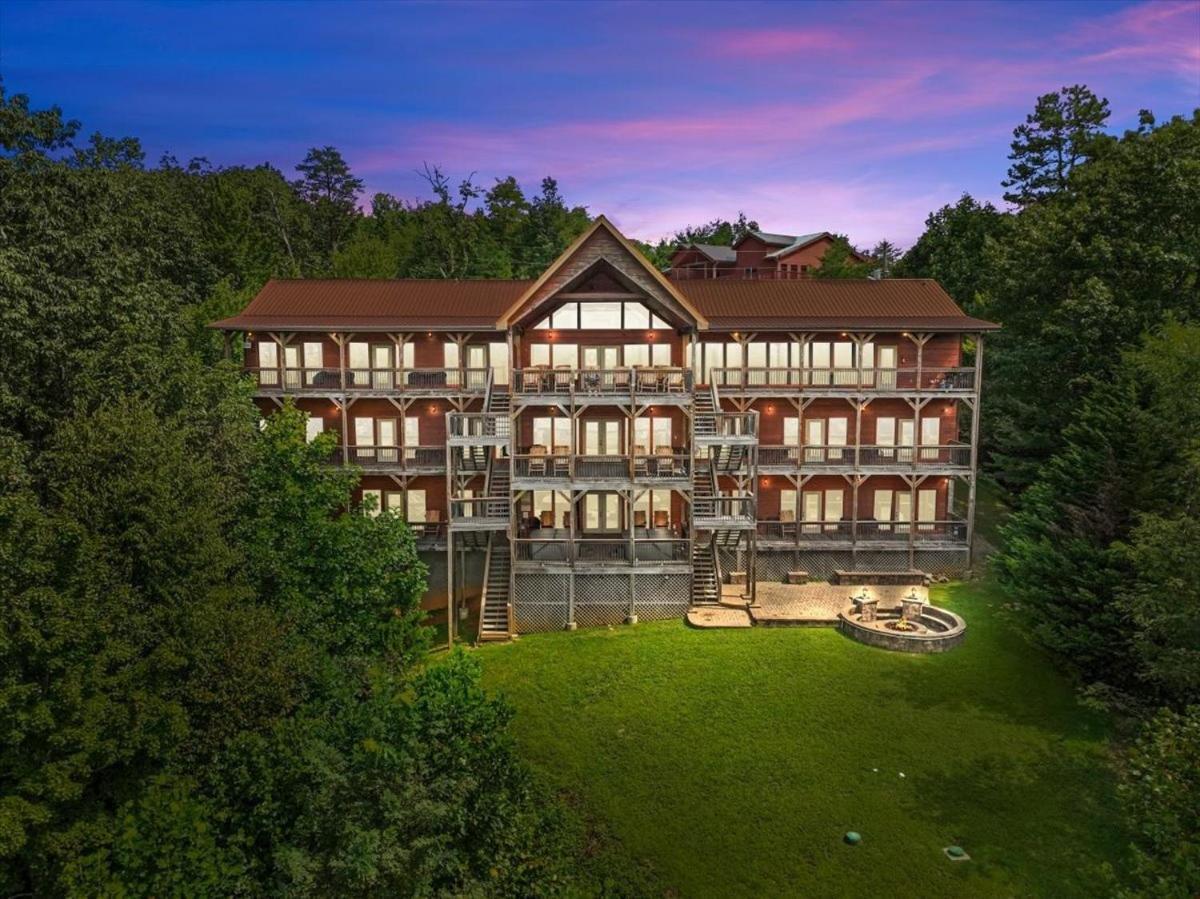 Gatlinburg Mansion Cabin Pittman Center Exterior foto