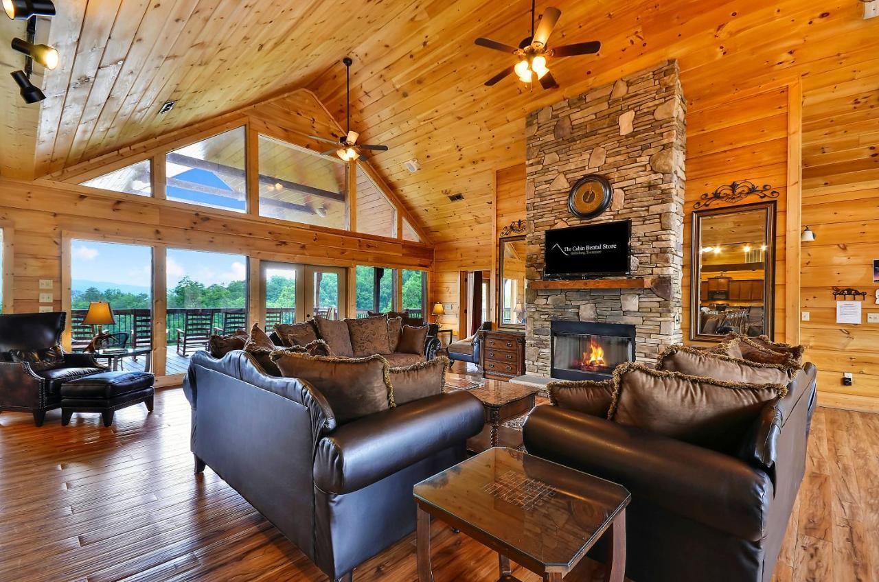 Gatlinburg Mansion Cabin Pittman Center Exterior foto