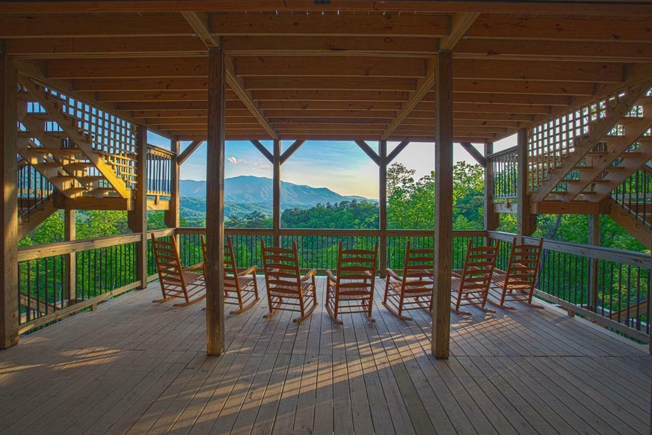 Gatlinburg Mansion Cabin Pittman Center Exterior foto