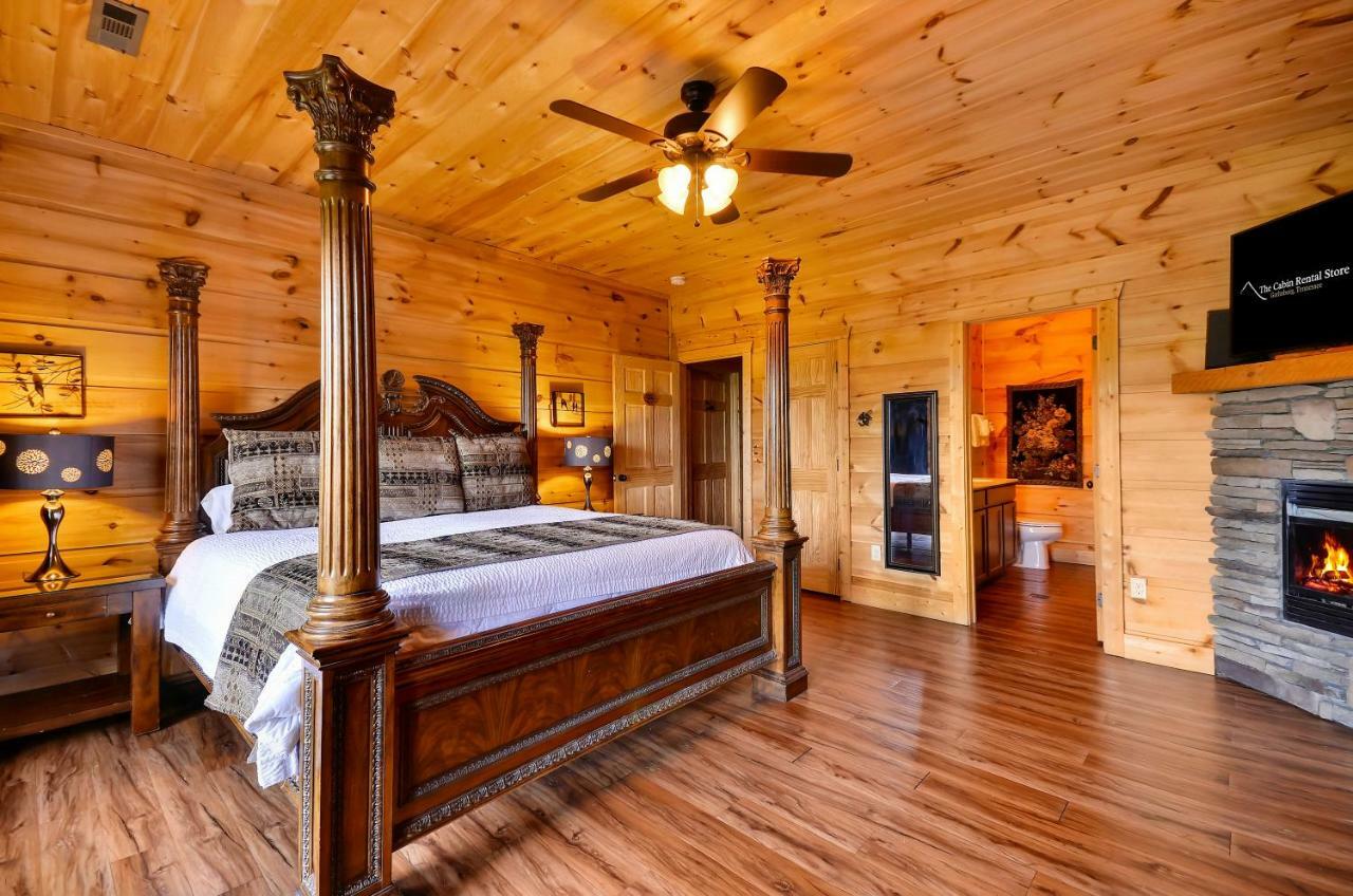 Gatlinburg Mansion Cabin Pittman Center Exterior foto