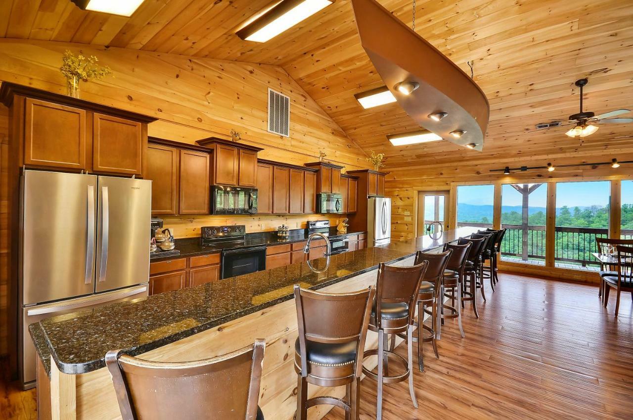 Gatlinburg Mansion Cabin Pittman Center Exterior foto